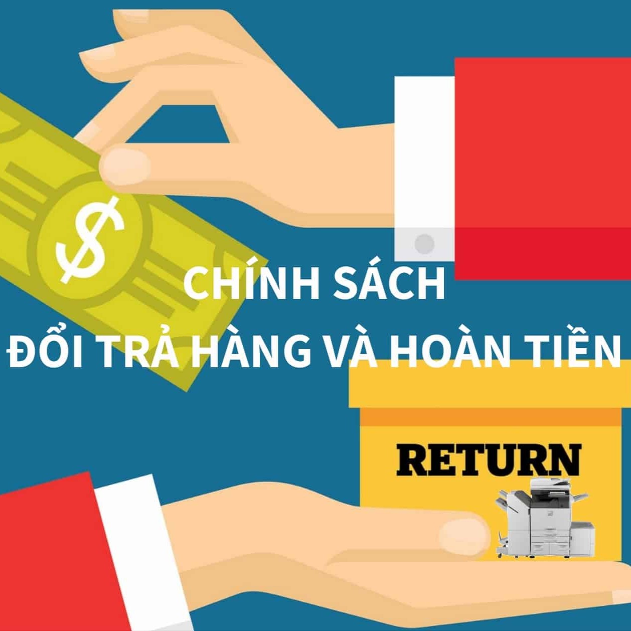 chính sách đổi trả hàng và hoàn tiền